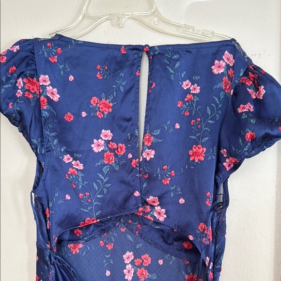 Free People Blue Floral Dress - Picture 6 of 8